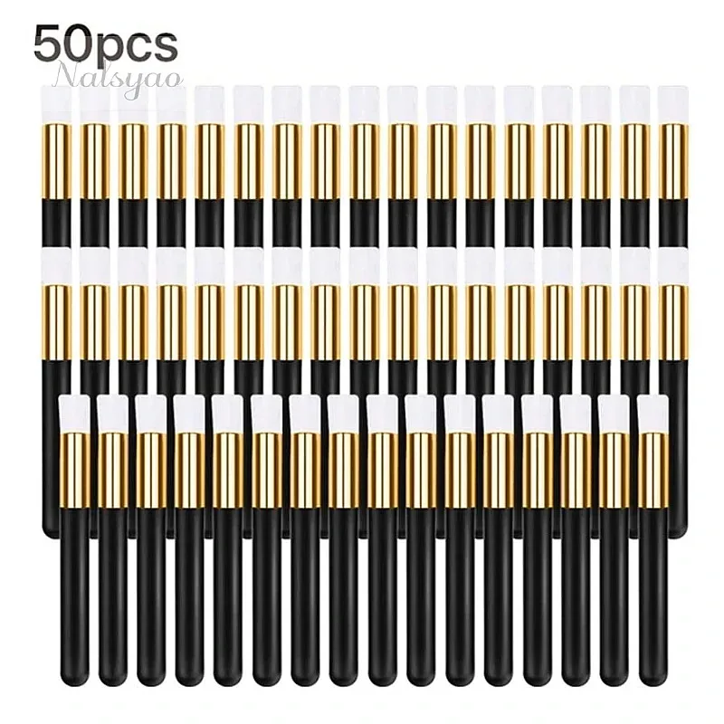 Eyelash Extension Cleaning - Wholesale 50pcs Eyelash Cleaning Brush Set