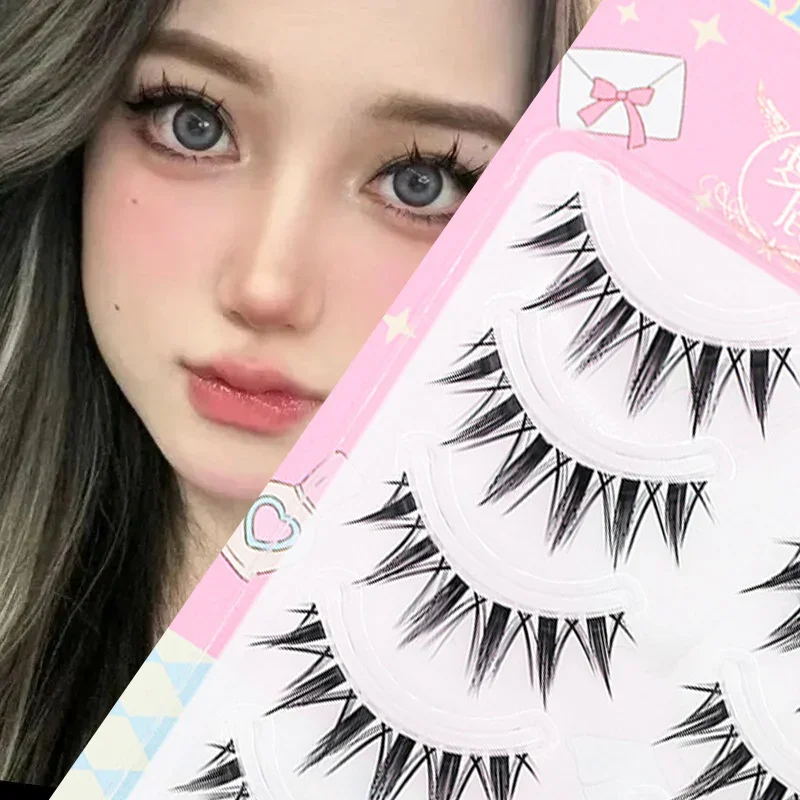 5-pair Manga Eye A Shaped Fals - Eyelash Extension Douyin recension och pris