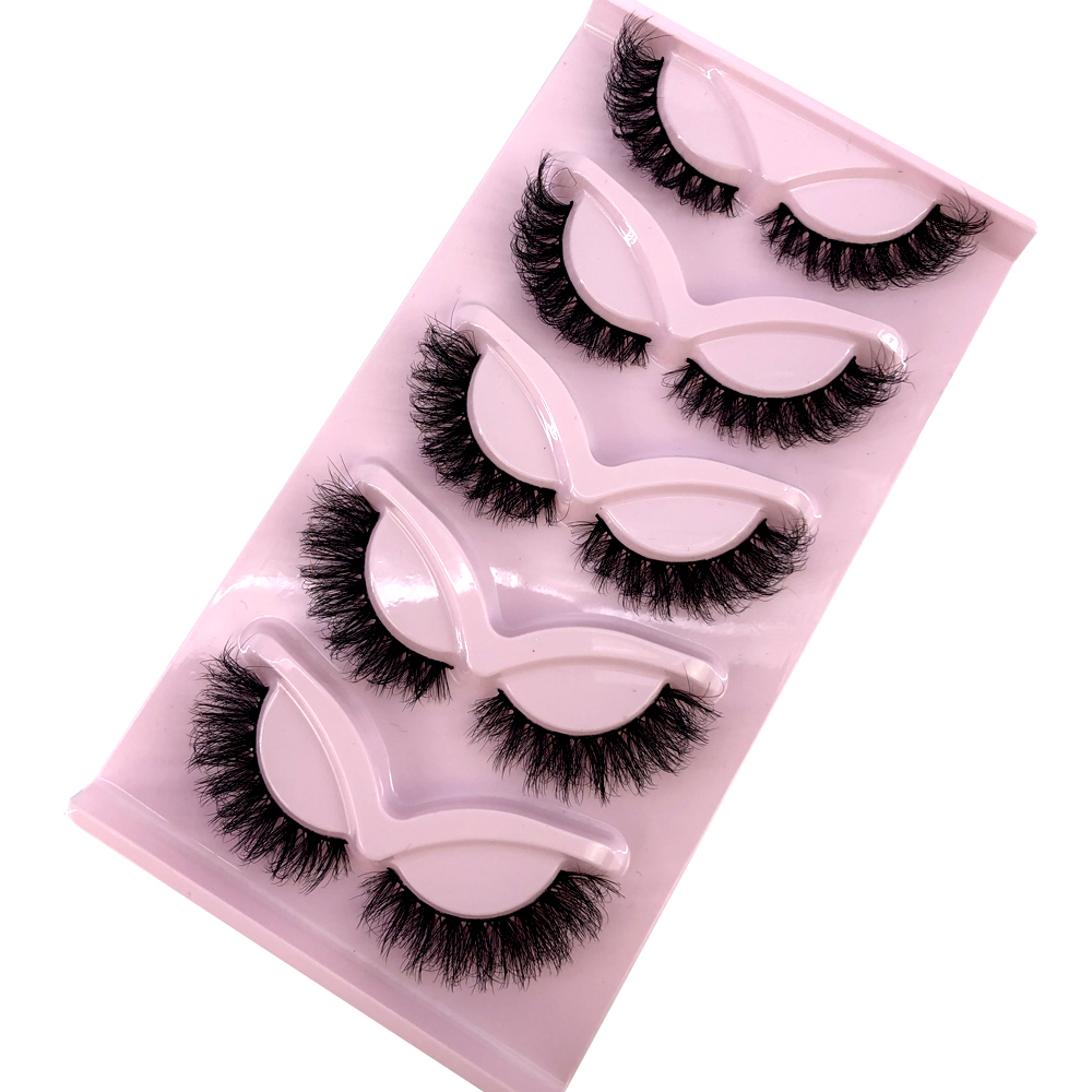 AMSDCN 5 pairs False Eyelashes - Eyelash Extension Cat Eye recension och pris