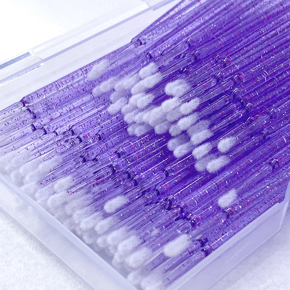 100/lot Disposable Applicator  - Eyelash Extension Cleaning recension och pris
