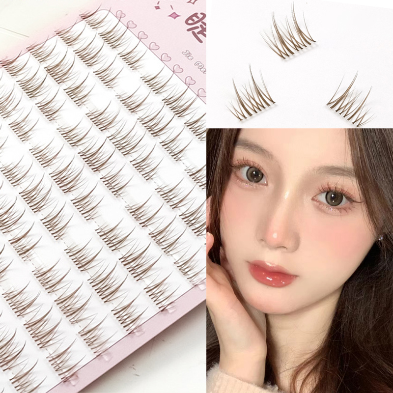 Sunflower Lashes Brown Manga F - Eyelash Extension Douyin recension och pris