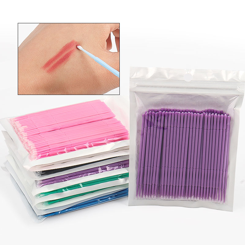 100PCS/Bag Bamboo Eyelash Exte - Eyelash Extension Cleaning recension och pris