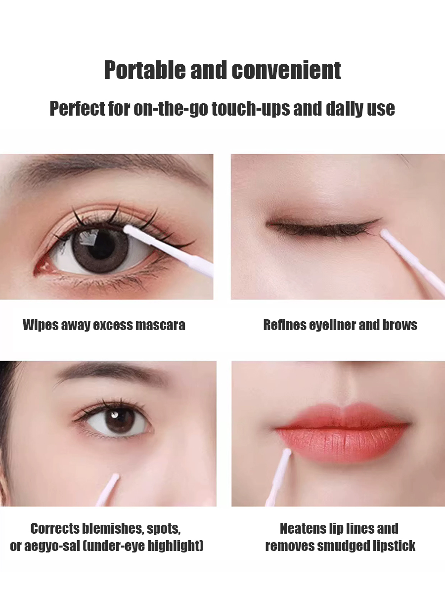 Disposable Long Cotton Swabs E - Eyelash Extension Cleaning recension och pris