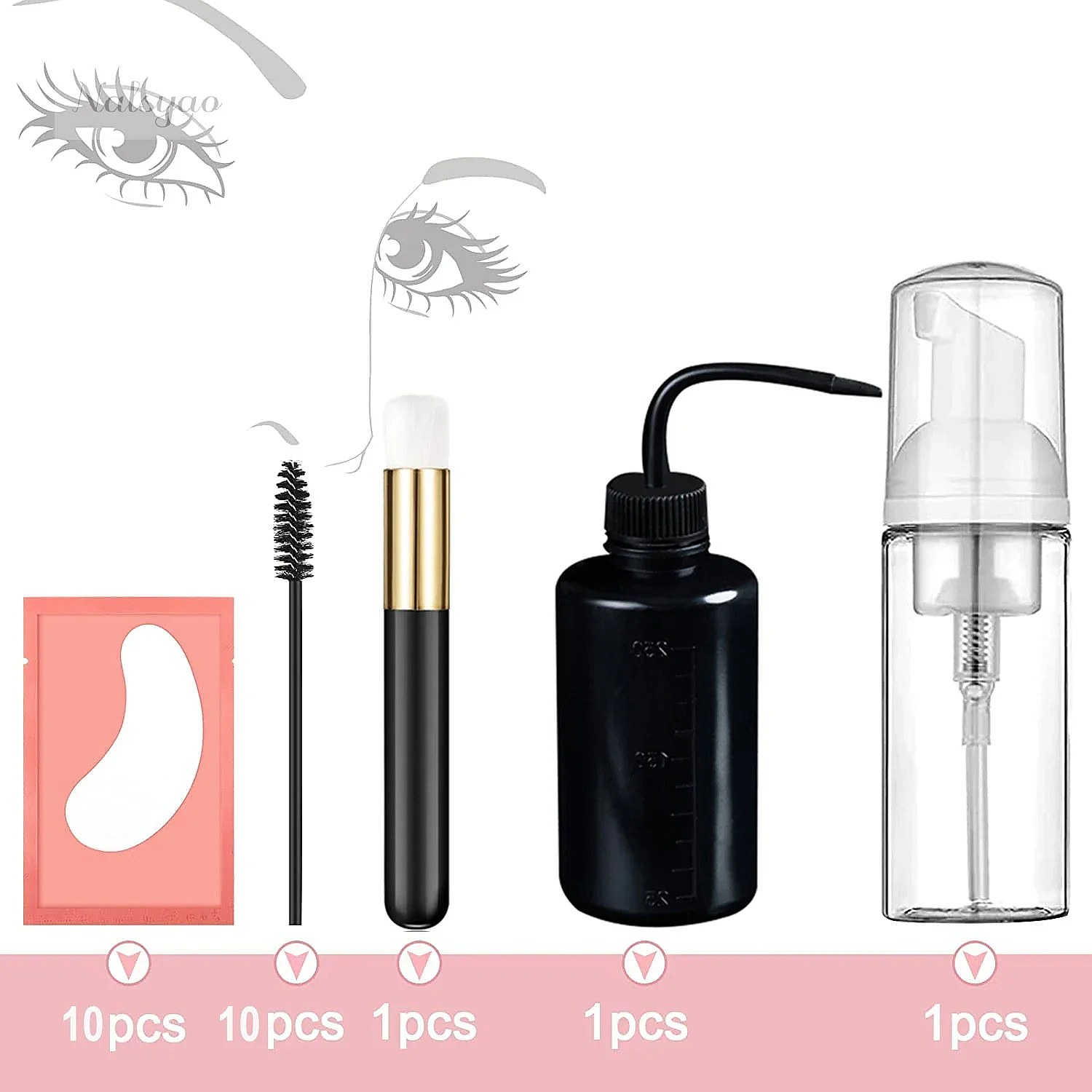 Eyelash Extension Cleaning Kit - Eyelash Extension Wash recension och pris