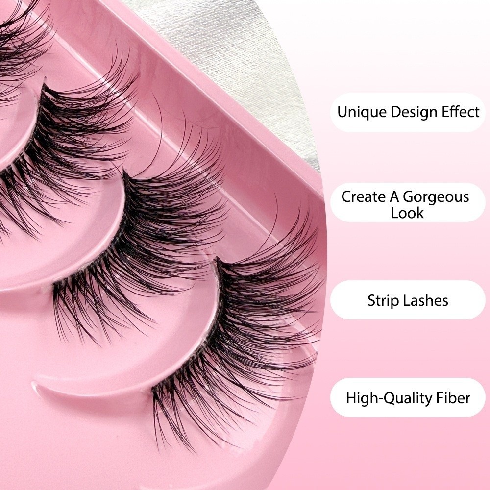 10Pairs Reusable 3D Dramatic F - Eyelash Extension Volume Cat Eye recension och pris