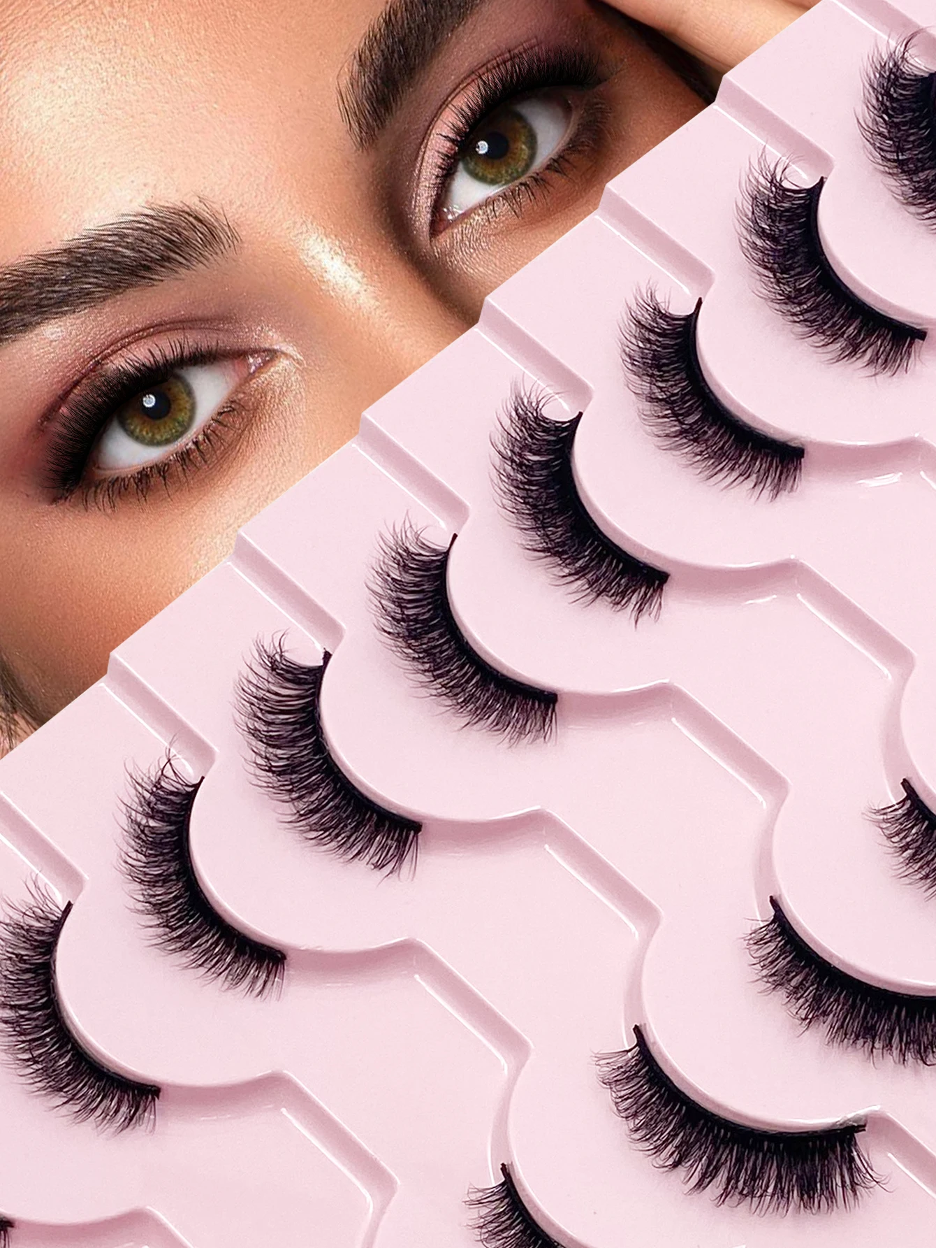 Half Lashes 10 Pairs Half Lash - Eyelash Extension Cat Eye recension och pris
