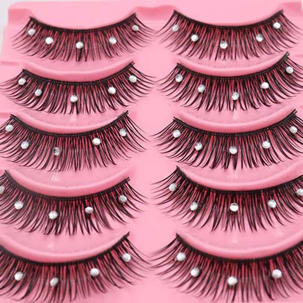 Sequins Thick Cross Lash Eye M - Eyelash Extension For Big Eyes recension och pris