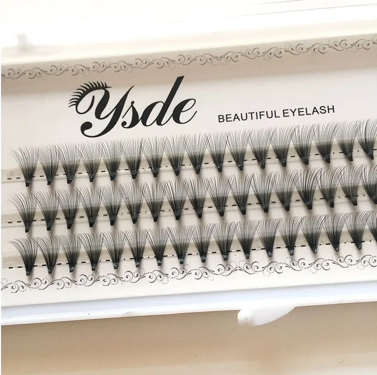 60 Bundles/Set Natural 6D Blac - Eyelash Extension For Big Eyes recension och pris