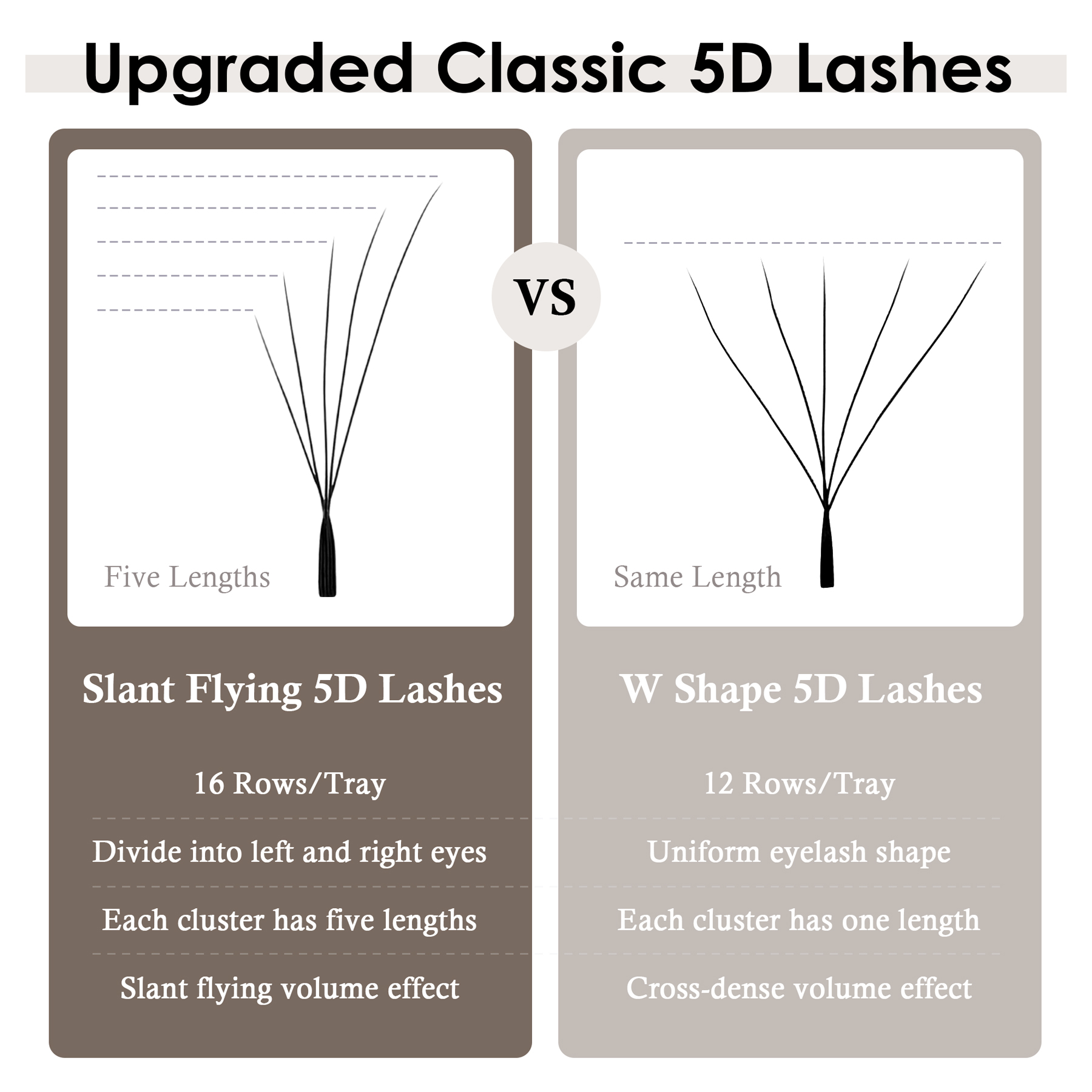 SEEDEW Fox 5D Eyelash Extensio - Eyelash Extension Volume Cat Eye recension och pris
