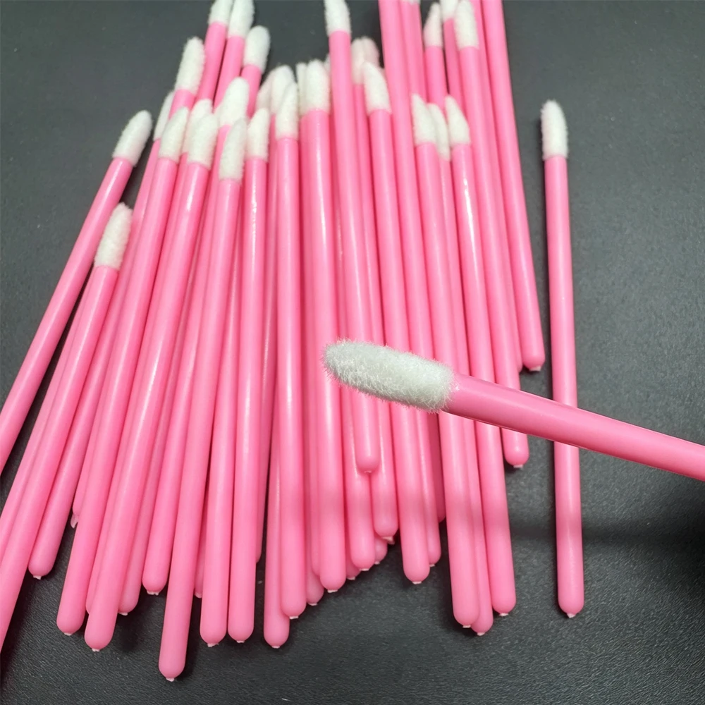 100Pcs Disposable Glitter Lip  - Eyelash Extension Cleaning recension och pris