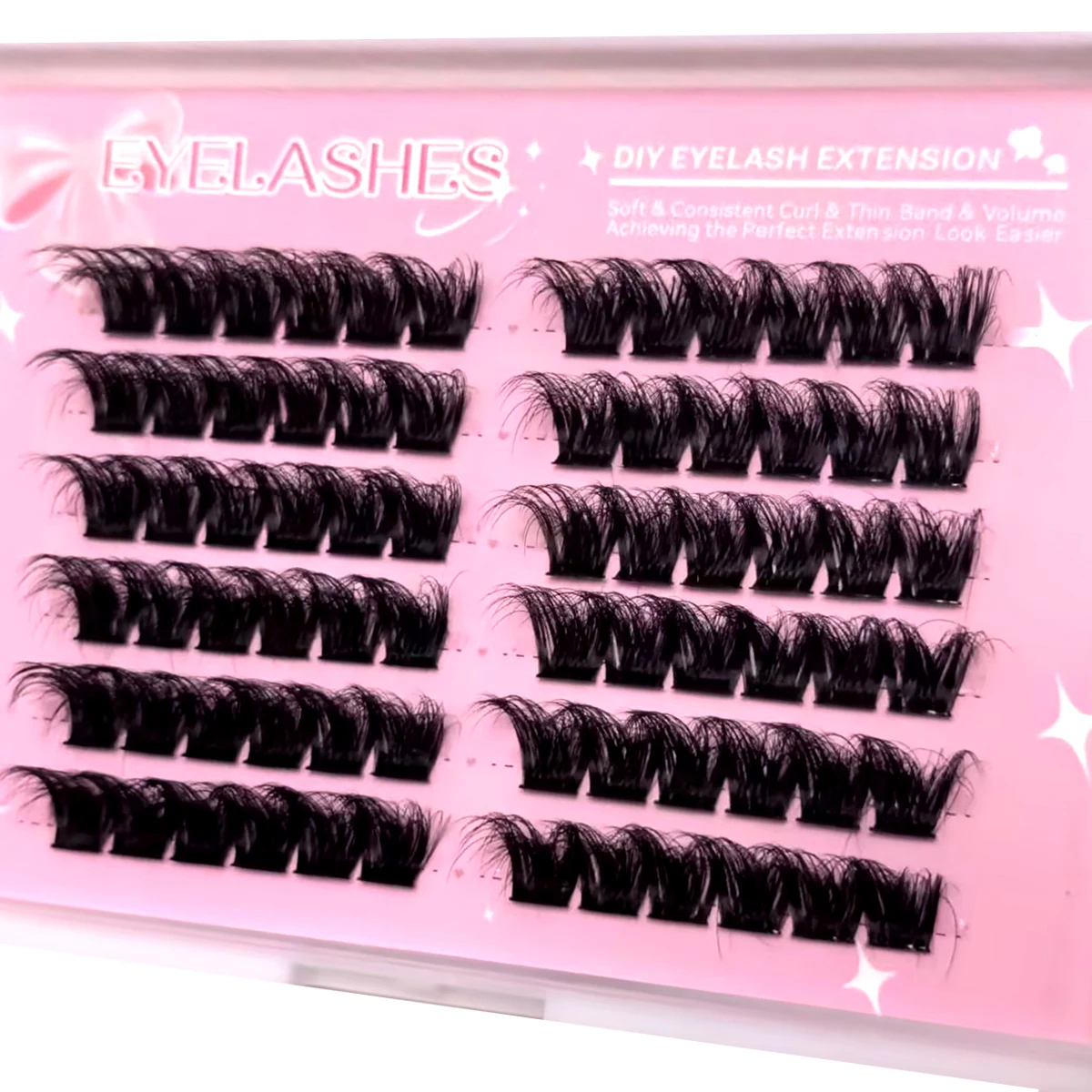 AMSDCN 10 rows false eyelash   - Eyelash Extension For Big Eyes recension och pris