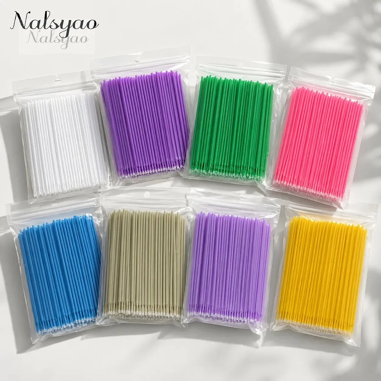 500/1000PCS Lash Extension Bru - Eyelash Extension Cleaning recension och pris