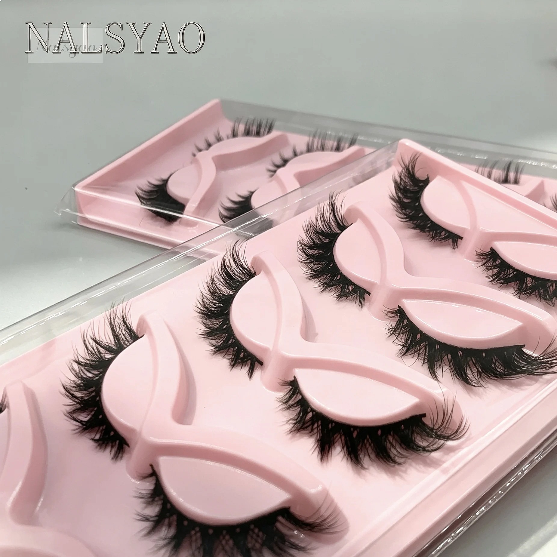 Hot Selling 5 Pairs Cat Eye La - Eyelash Extension Volume Cat Eye recension och pris