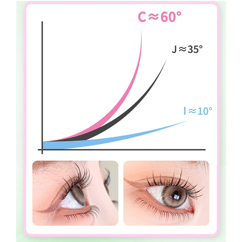 Natural Korean Girl Group Styl - Eyelash Extension Douyin recension och pris