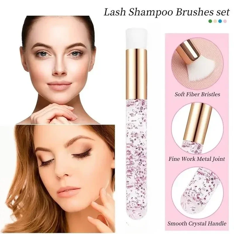10pcs Crystal Eyelash Deep Cle - Eyelash Extension Cleaning recension och pris