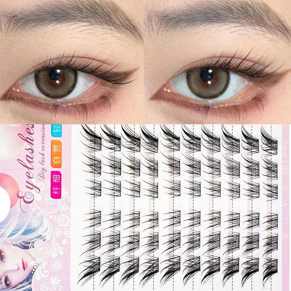 Women Beauty 3D Cat Eye Cluste - Eyelash Extension Cat Eye recension och pris