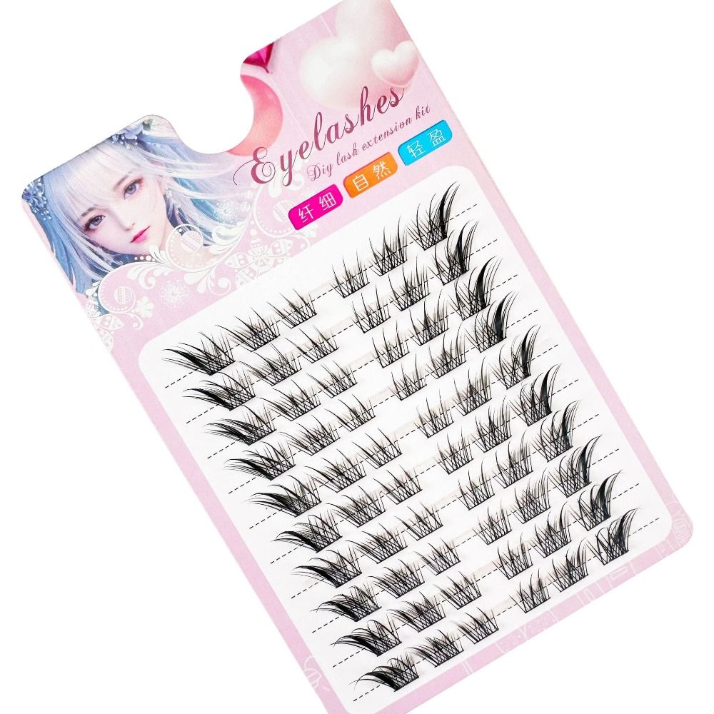 Women Beauty 3D Cat Eye Cluste - Eyelash Extension Cat Eye recension och pris